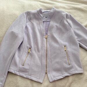 Marc New York Light Purple Jacket with Gold Zippers
